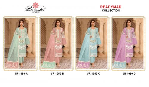 Ramsha R 1050 Pakistani Salwar Suits Catalog